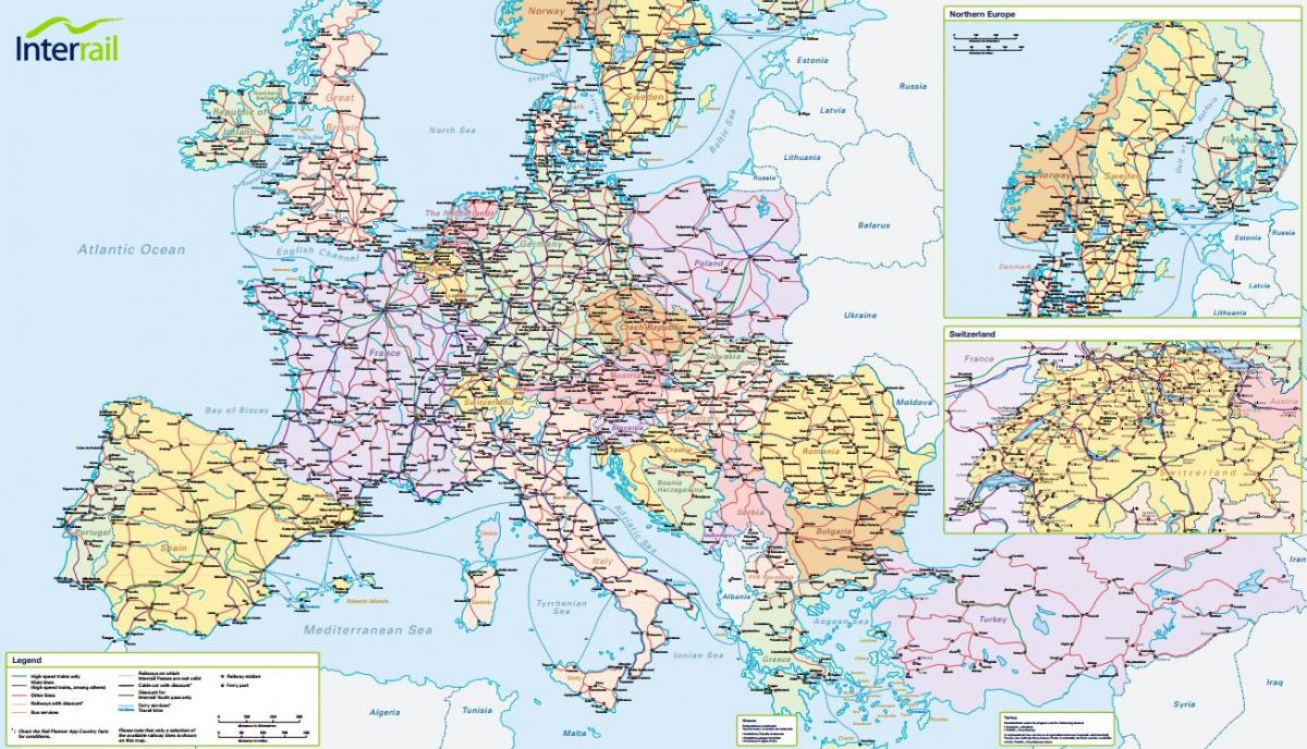 kart интеррейл İsveçrə 